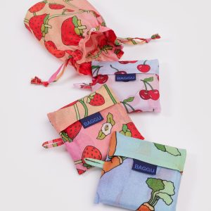 Standard Baggu Set of 3 - Carrots & Berries