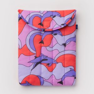 Puffy Laptop Sleeve 13/14 - Dolphins