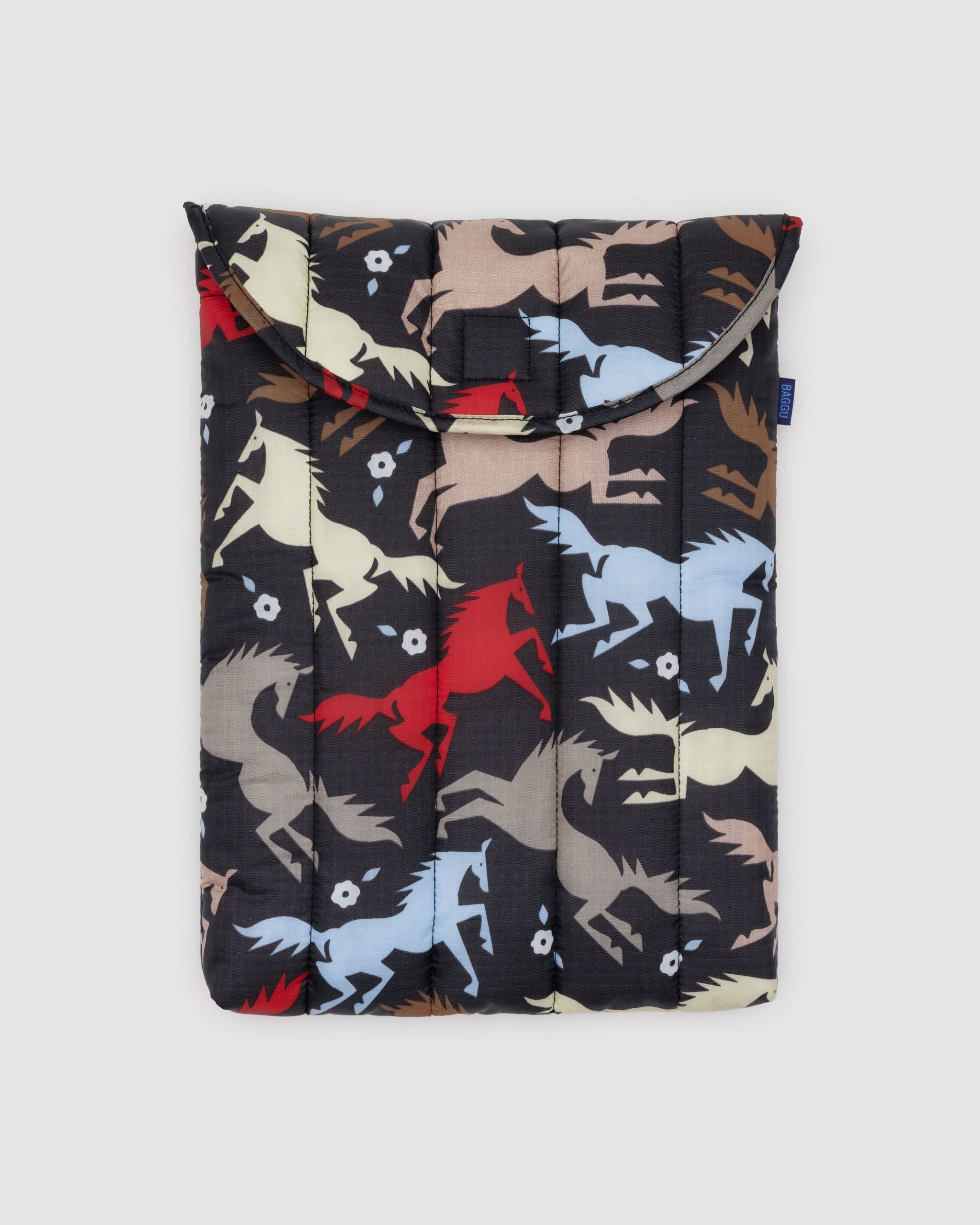 Puffy Laptop Sleeve 13/14 - Horse Cut Outs