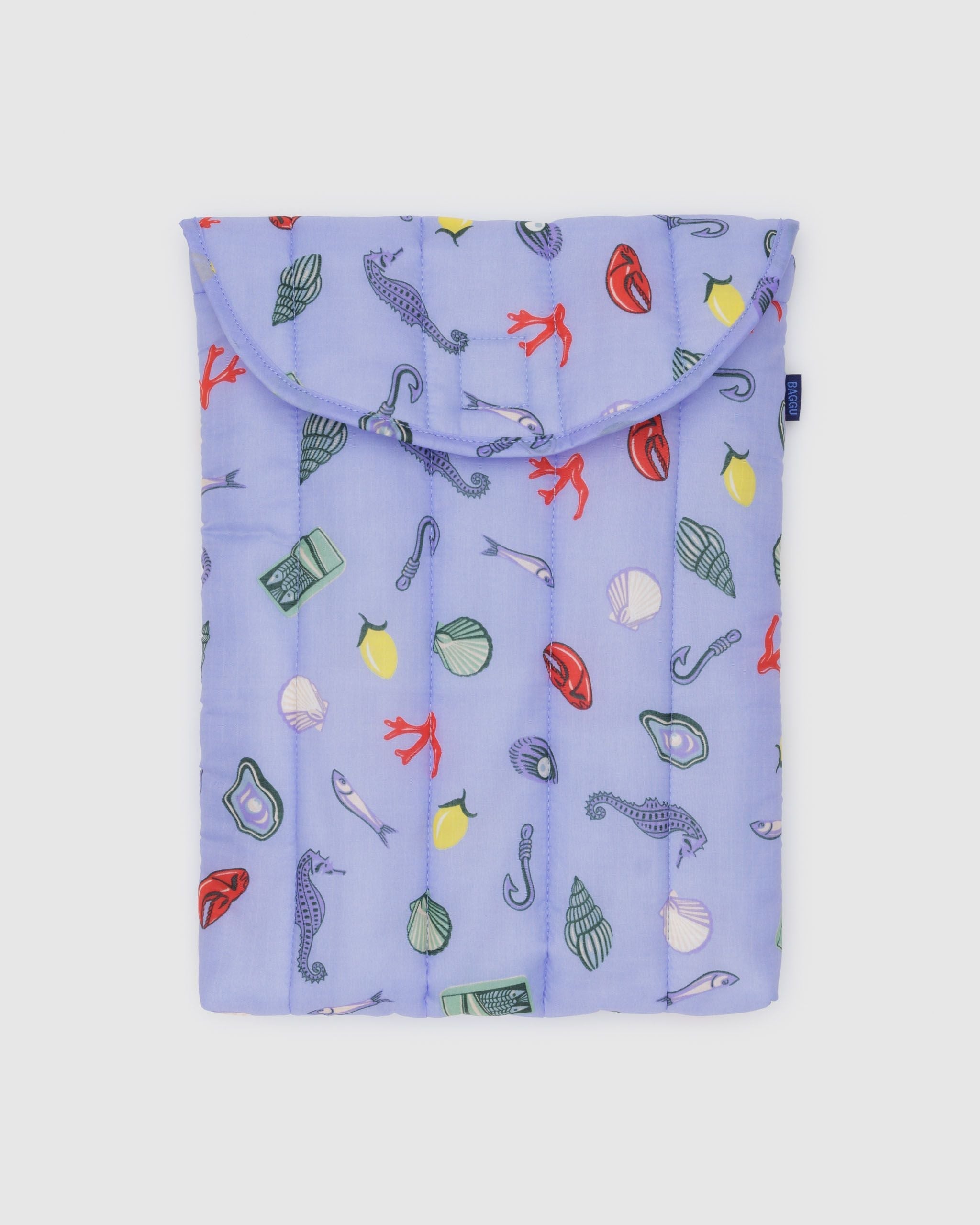 Puffy Laptop Sleeve 13/14 - Sea Charms
