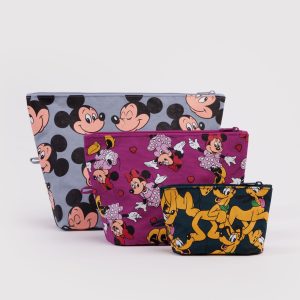 Go Pouch Set - Mickey. Minnie. & Pluto