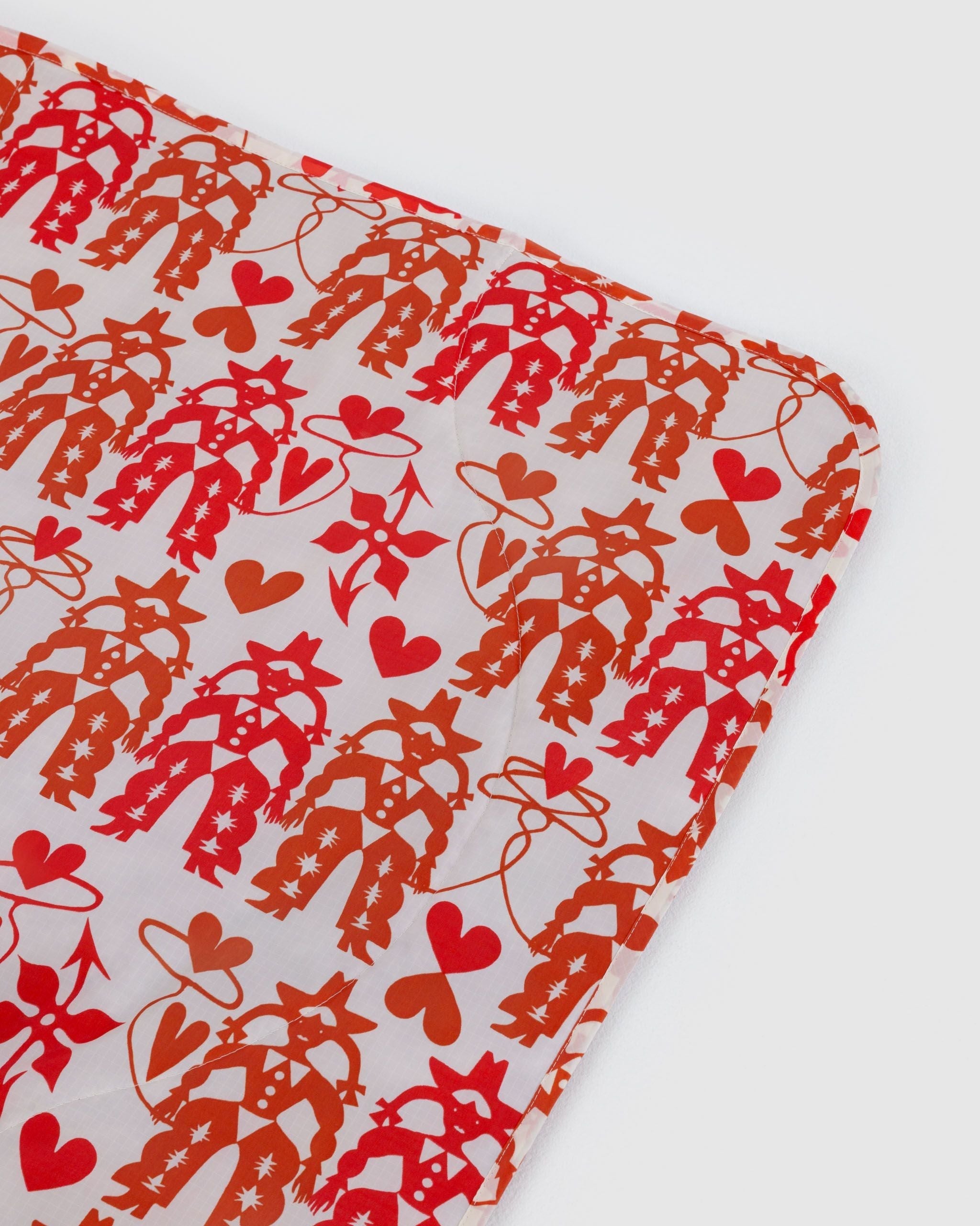 Puffy Picnic Blanket - Cowgirl - Image 3