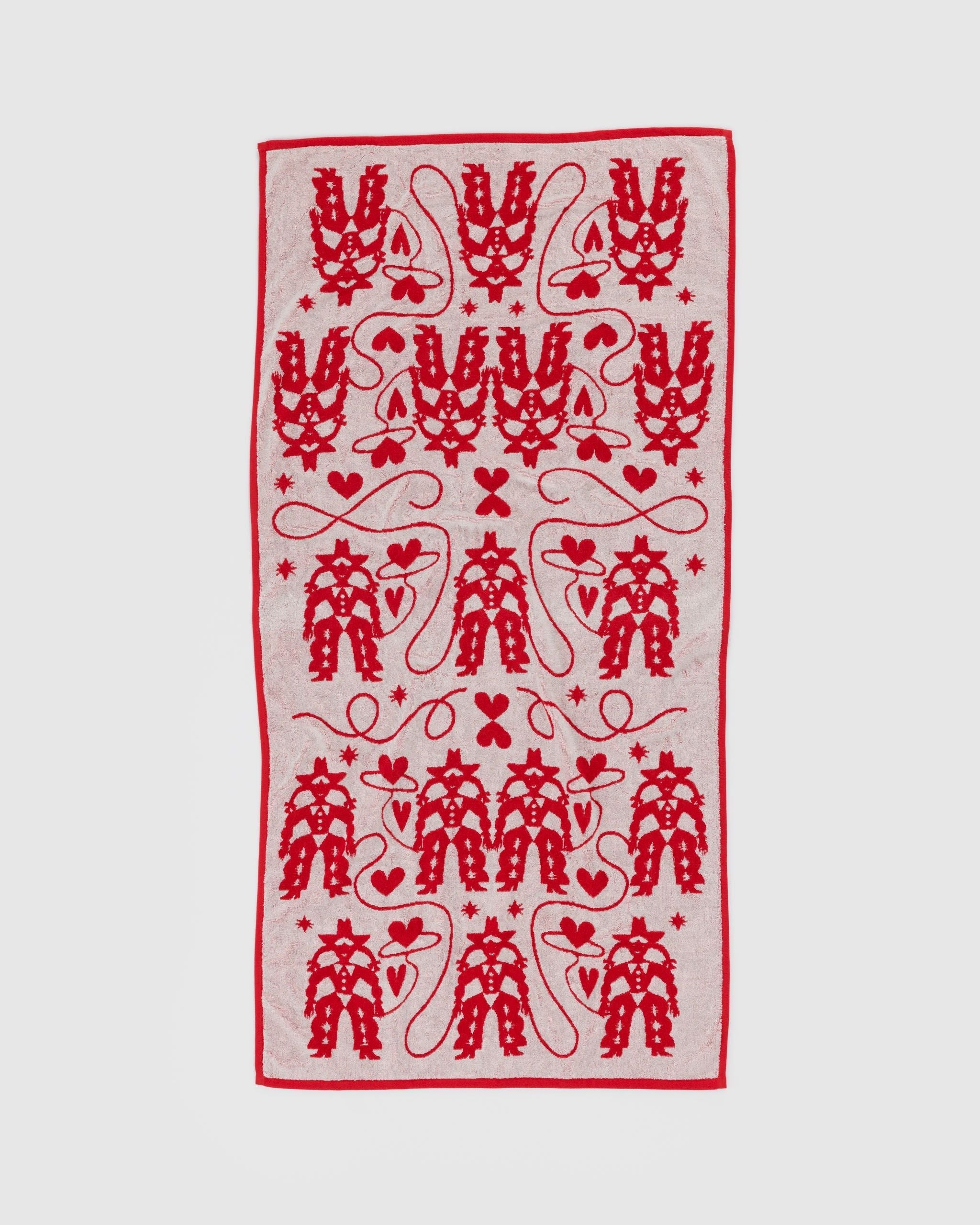 Bath Towel - Cowgirl
