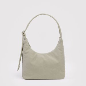Mini Nylon Shoulder Bag - Celadon